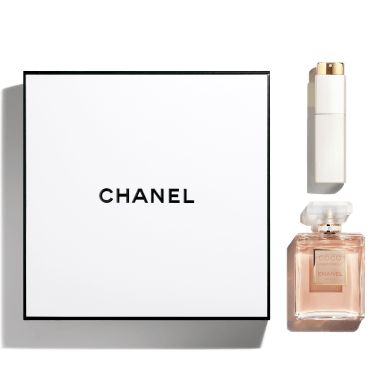 CHANEL COCO MADEMOISELLE 3.4 fl. oz. Eau de Parfum Twist and Spray Set - Women Channel Mademoiselle, Coco Mademoiselle Perfume, Mademoiselle Perfume, Perfume Mini, Chanel Shop, Chanel Fragrance, Chanel Store, Mini Twists, Chanel Collection