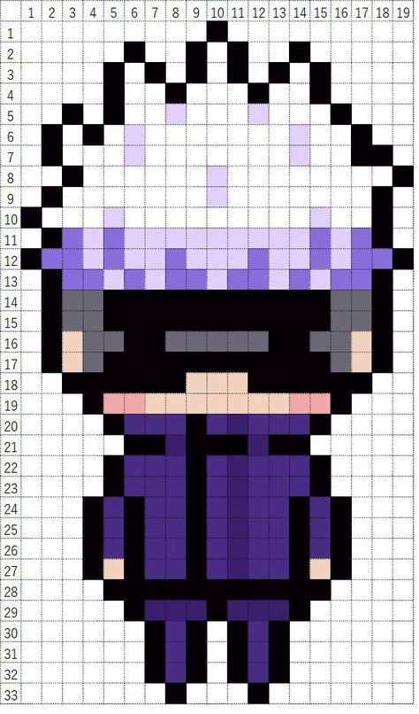 Gojo Pixel Art, Pixel Art Pattern Anime, Pixel Art Manga, Granville Ohio, Square Drawing, Anime Pixel, Piskel Art, 8 Bit Art, Easy Pixel Art