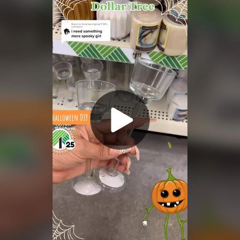 TikTok · blackrose278e Dollar Tree Sublimation, Diy Spooky Decor, Happy Halloweenie, Halloween Songs, Dollar Tree Halloween, Dollar Tree Hacks, Dollar Tree Finds, Spooky Decor, Dollar Tree Diy