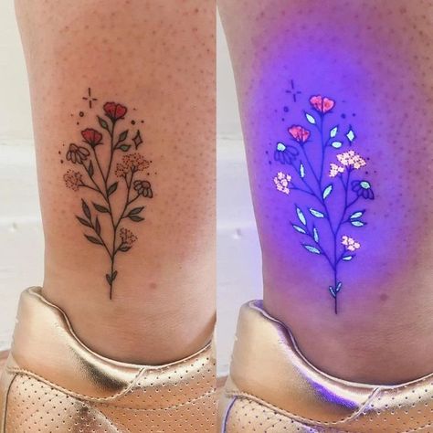 Meet Tukoi Oya, the tattoo artist known for her magical glow-in-the-dark tattoos, offering a captivating twist on body art. Uv Ink Tattoos, Tattoo Artist Quotes, Glow Tattoo, Black Light Tattoo, Neon Tattoo, Tattoo Anime, Uv Tattoo, Light Tattoo, Healing Tattoo