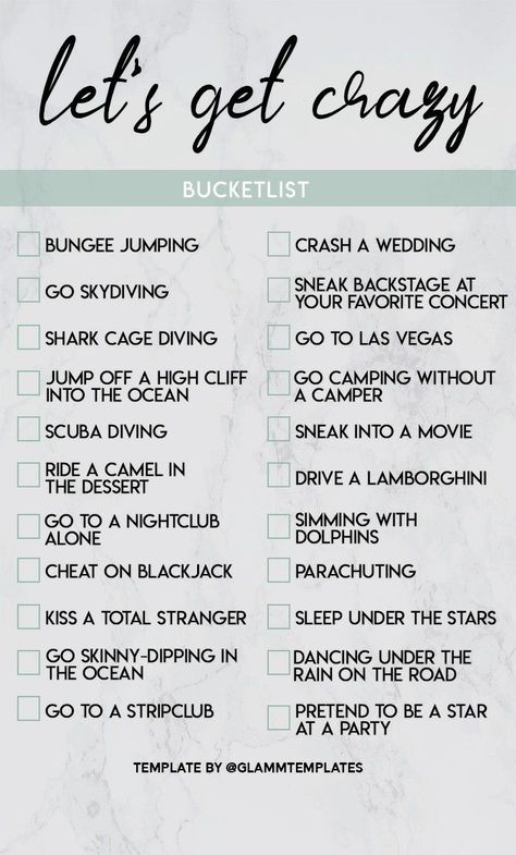 bucket list Beginners Journaling, Crazy Bucket List, Bucket List Gift, College Bucket List, Personal Goals List, Bucket List Life, Bucket List Book, Travel Infographic, Bucket List Ideas