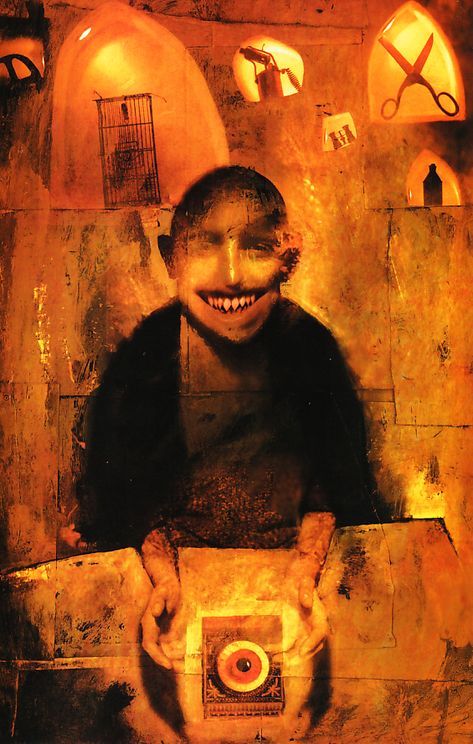 The Dark Tower IV: Wizard and Glass - Image 6   Illustrator/Painter: Dave McKean Dave Mckean, The Dark Tower, Character Designer, Neil Gaiman, Creepy Art, Comic Book Artists, Comic Artist, Painting Illustration, Stephen King