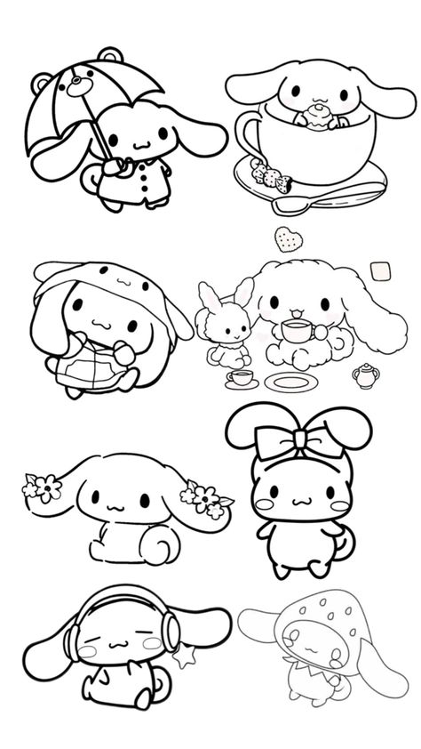 Chibi Coloring Pages, Kawaii Chibi, Kawaii Stickers, Cute Coloring Pages, Cute Chibi, Kawaii Drawings, Coloring Book Pages, Doodle Art, Coloring Page