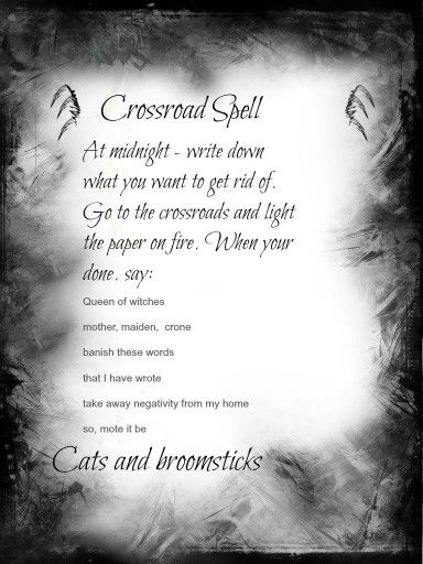 Crossroads Spell Gray Magic, Paganism Spells, Witchcraft Spells For Beginners, Spells For Beginners, Spell Books, Magic Spell Book, Wiccan Witch, Magick Spells, Eclectic Witch