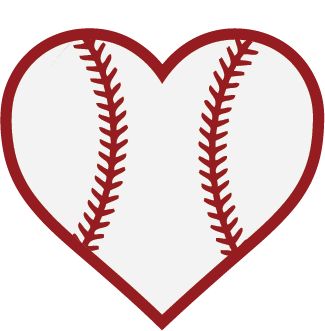 Baseball heart Baseball Valentine, Cameo Crafts, Silhouette Images, Silhouette Cameo Projects, Cameo Projects, Silhouette Design Store, Silhouette Crafts, Cricut Creations, Cricut Projects Vinyl