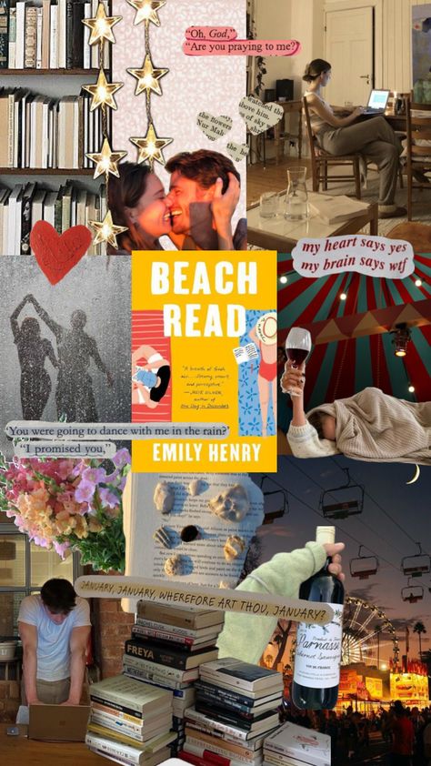 Beach Read by Emily Henry Gus Everett Beach Read, Best Love Books, Gus Everett, January Andrews, Fangirl Book, Romcom Books, Romance Series Books, Emily Henry, Beach Read