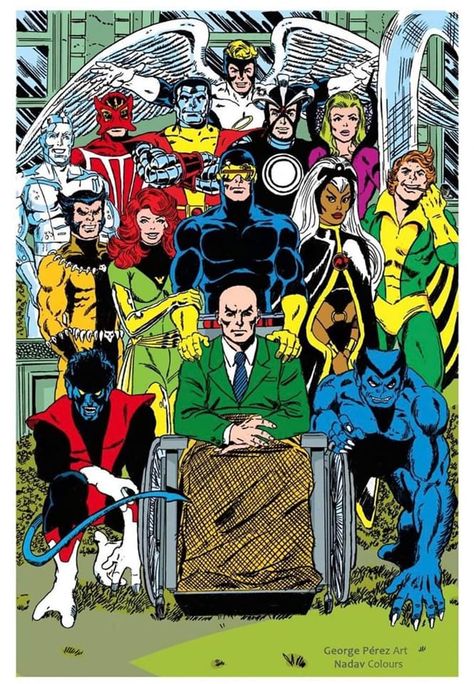 The LEGENDARY GEORGE PÉREZ Fan Appreciation Group | X-men by Perez Professor Xavier, Marvel Retro, X Men Art, Marvel Comics Vintage, Marvel Comics Covers, Marvel Superheroes Art, George Perez, Marvel Xmen, Marvel Comics Superheroes