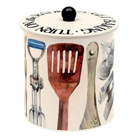 Emma Bridgewater Making & Baking Biscuit Barrel Food Prep Storage, Biscuit Barrel, Baking Equipment, Wrendale Designs, Biscuit Bake, Biscuit Tin, Emma Bridgewater, Kitchen Worktop, Baking Tins