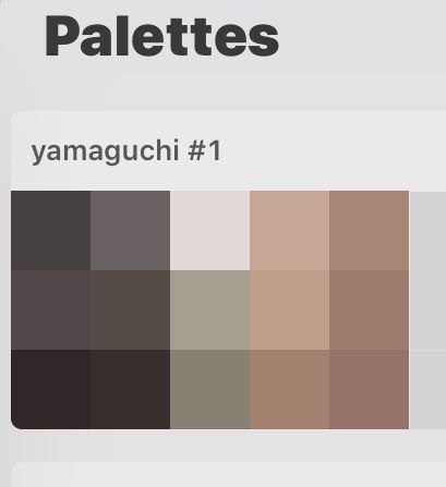 Osamu Miya, Yamaguchi, Color Pallets, Color Palette, Bracelet, Quick Saves, Color