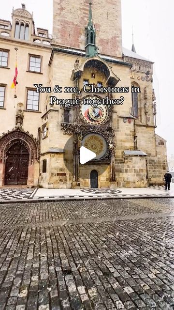 Marcus & Chelsey on Instagram: "Only 17 more weeks till Prague looks like this 😍❄️

Tag the person you want to spend a white Christmas in Prague with!

Follow @voyagewithmc for more unique travel destinations around the world

#prague #christmasprague" Prague Christmas Aesthetic, Prague During Christmas, Christmas In Prague Czech Republic, Old Town Square Prague Christmas Markets, Prague Christmas, Prague Mala Strana, Christmas Aesthetic, Christmas Market, Prague