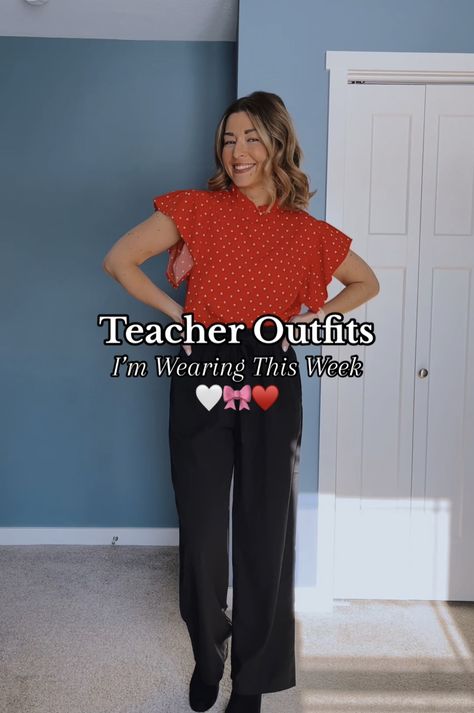 Teacher Outfits of the Week Outfits Of The Week, Weekly Outfits, Teacher Outfits