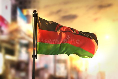 Malawi Flag Against City Blurred Background At Sunrise Backlight. Sky #Sponsored , #AFFILIATE, #ad, #Flag, #Blurred, #Backlight, #City Malawi Flag, Watercolor Paper Texture, Courage Quotes, Blurred Background, Paper Texture, Watercolor Paper, Blur, Wind Sock, Photo Image