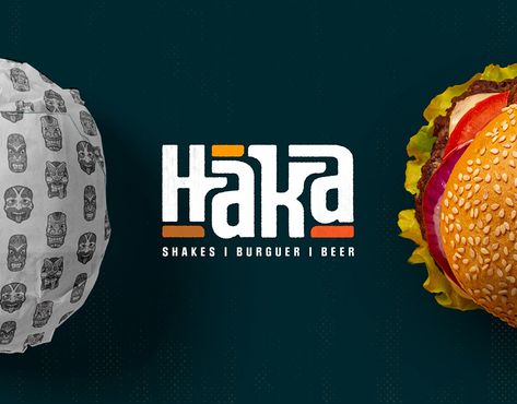 YAKA on Behance Burger Shop, Gradient Color Design, Del Taco, New Branding, Smash Burger, Meeting Place, Cafe Interior Design, Design Language, Cafe Interior