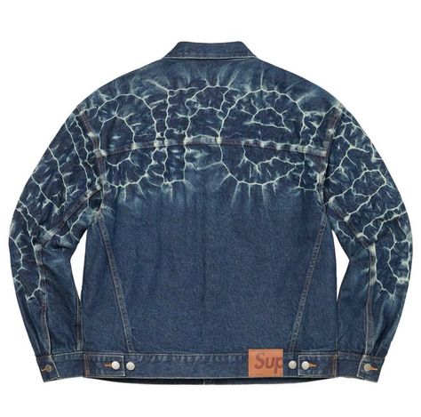 Supreme Clothing, Denim Trucker Jacket, Loose Fit Jeans, Louis Vuitton Men, Streetwear Outfits, Trucker Jacket, Mens Casual, Indigo Blue, Shibori