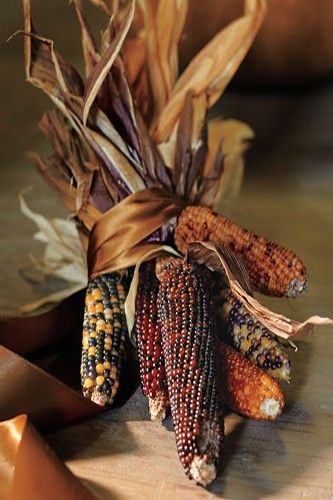 12 Easy Decorations For Your Turkey Day Bash #refinery29 http://www.refinery29.com/easy-thanksgiving-decorations#slide-11 Pottery Barn Mini Indian Corn Vase Filler, $9.99, available at Pottery Barn. ... Easy Thanksgiving Decorations, Ideas For Thanksgiving, Holiday Decor Thanksgiving, Indian Corn, Harvest Thanksgiving, Dinner Decoration, Fall Spices, Harvest Decorations, Easy Thanksgiving