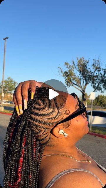 THE RAW3XPERIENCE🔥 on Instagram: "Idk i think my Mohawk is the 🥇 ! 😩😩😩🔥🔥
•
•
•
•
•
•
•
(If viewing follow🌟) @raw3xperience (IGNORE🤍) #slayedbyriyah_ #hairstyles #blackgirlmagic #lacefrontwigs #younghairstylist #beyonce #dubsmash #raw3xperience #colors #blackpower #loveyourself #youngbuisnessowner #haircolor #hairgrowth #wildlife #viral #explore #edges #braids #perriscalifornia #morenovalley #ie #iehairstylist #knotless #straightbacks #braiddesigns #LosAngeles #morenovalleymatters" Mohawk Braid Styles For Black Women, Braids Mohawk For Black Women, Mowhak Hairstyle Female Braids, Knotless Mohawk Braids, Mohawk Knotless Braids, Mohawk Hairstyles For Black Women Braids, Braid Mohawk For Black Women, Braided Boho Mohawk, Mowhak Hairstyle Female