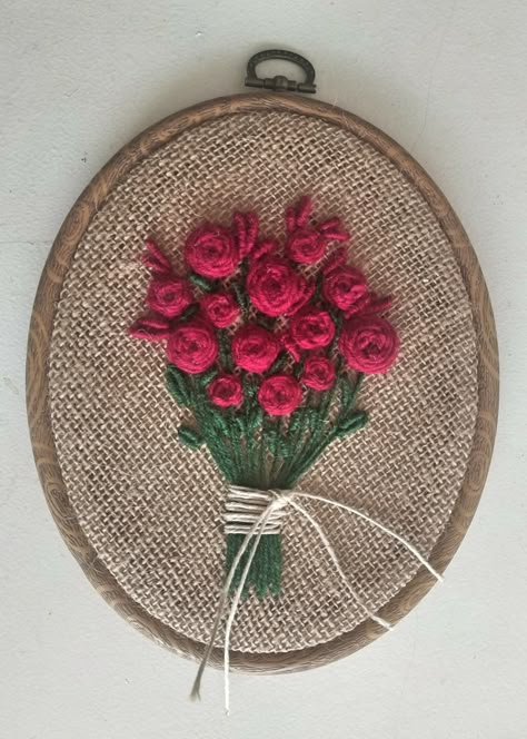 Embroidery Aesthetic, Silk Ribbon Embroidery Patterns, Aesthetic Rose, Embroidery Hoop Wall Art, Simple Hand Embroidery Patterns, Embroidery Lessons, Diy Embroidery Designs, Hand Embroidery Videos, Diy Embroidery Patterns