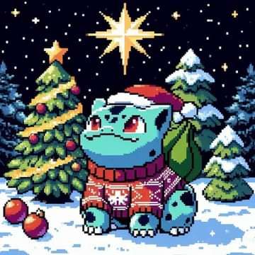 PokeLogic - Happy Holidays!🎄🎅❄️ Christmas Pokemon, Pokemon Store, Pokemon Christmas, Pokemon Sprites, Pixel Art Pokemon, Art Pokemon, Pokemon Backgrounds, Merry Christmas Text, Lilo And Stitch Drawings