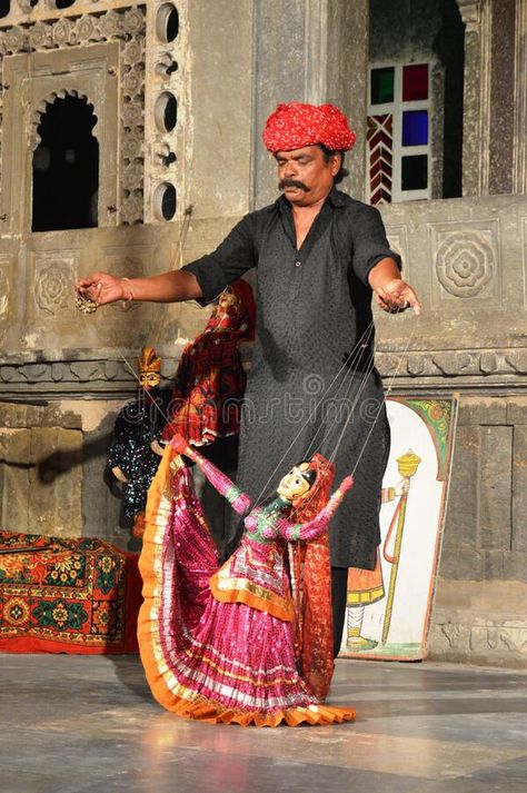 Rajasthani Puppets, Indian Puppets, Rajasthani Decor, Jaipur Fashion, Japanese General Culture, Romantic Views, Nature Village, Types Of Puppets, India Crafts