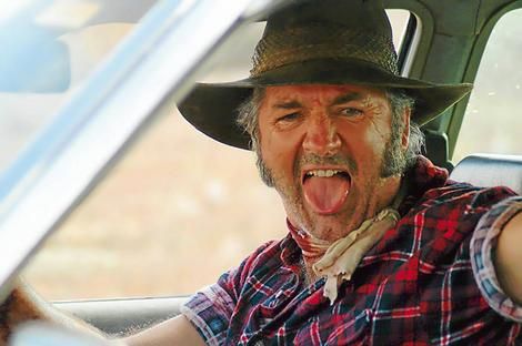 5. Wolf Creek (2005) Mick Taylor, All Horror Movies, Wolf Creek, Horror Movie Icons, Die Young, Movie Monsters, Moving Pictures, Quentin Tarantino, Silver Screen