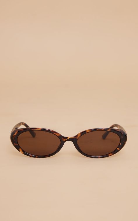 Tortoiseshell Small Oval Sunglasses | PrettyLittleThing Oval Tortoise Shell Sunglasses, Shevoke Sunglasses, Small Oval Sunglasses, Sunglasses Tortoise Shell, Sunglasses Oval, Tortoiseshell Sunglasses, Small Sunglasses, Sunglasses 2024, Cute Sunglasses