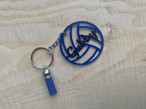 Personalised netball keyring gift Netball, Keychain Gift, Sports Gifts, Secret Santa, Keychains, United Kingdom, Personalized Items, Etsy Uk, Sports