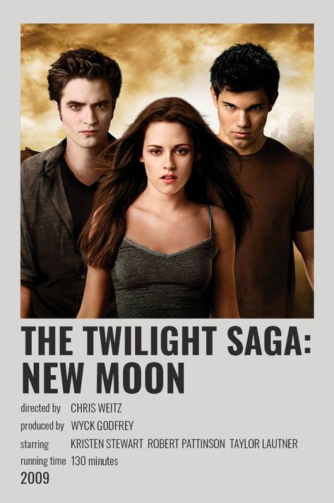 Twilight Saga New Moon, Twilight Memes, Twilight Pictures, Minimalist Posters, Twilight Fans, Twilight Movie, Taylor Lautner, Movie Posters Minimalist, Alternative Movie Posters