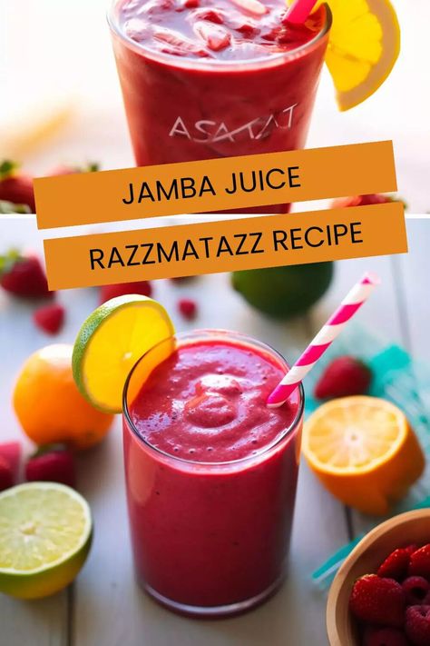 Jamba Juice Razzmatazz Recipe – Hungarian Chef Razmataz Smoothie, Jamba Juice Razzmatazz Recipe, Jamba Juice Recipes Copycat, Razzmatazz Smoothie, Jumba Juice, Jamba Juice Recipes, Jamba Juice Smoothies, Frozen Yogurt Blueberries, Juice Smoothies Recipes