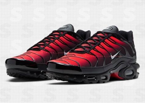 2,480 Likes, 32 Comments - 👟 Nike Tn | Air Max Plus 👟 (@niketndaily) on Instagram: “🔴 2020 Deadpools 🔴 Follow ➡️ @niketndaily ⬅️ Follow ➡️ @niketndaily ⬅️ . Coming Soon ⬇️ 📸 -…” Nike Tn Shoes, Nike Tn Air, Nike Tns, Tn Plus, Air Max Plus Tn, Nike Tn, Nike Air Max Tn, Designer Trainers, Nike Shox