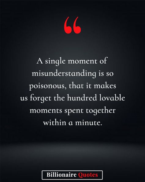 The Poisonous Power of Misunderstanding . . #quote #quotes #quoteoftheday #thoughtoftheday #sayings #wisewords #inspirationalquotes #motivationalquotes #lifequotes #lovequotes #friendshipquotes #happinessquotes #successquotes #travelquotes #fashionquotes #businessquotes #healthquotes #funnyquotes #deepquotes #selflovequotes #girlpowerquotes #Quotestoliveby Misunderstanding Quotes, Misunderstood Quotes, Billionaire Quotes, Girl Power Quotes, Deep Thinking, Positive Quotes For Life Motivation, Thinking Quotes, Quotes On Instagram, Positive Quotes For Life