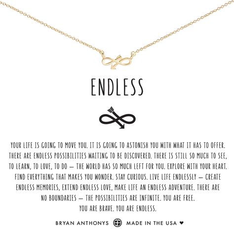 Pendant With Meaning, Infinity Arrow Tattoo Meaning, Necklace With Meaning Symbols, Endless Love Tattoo Symbols, Infinity Symbol Meaning, Infinity Meaning Quotes, Symbolic Necklaces, Infinity Meaning, Necklace With Meaning