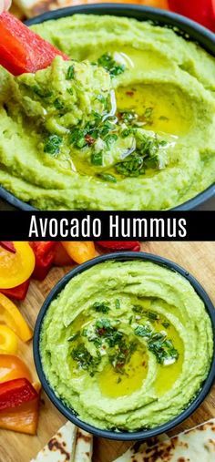 Avacodo Hummus, Canape Food, Avocado Hummus Recipe, Healthy Hummus Recipe, Dip Vegan, Healthy Hummus, Easy Hummus Recipe, Hummus Recipe Homemade, Healthy Appetizer