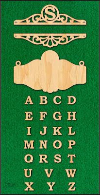 Scroll Saw Door Hanger, Scroll Saw Letters, Scroll Saw Letters Patterns, Scroll Saw Welcome Sign, Compound Scroll Saw Patterns Free, Bass Scroll Saw Patterns, Laser Creations, Scrollsaw Patterns, Scrollsaw Workshop