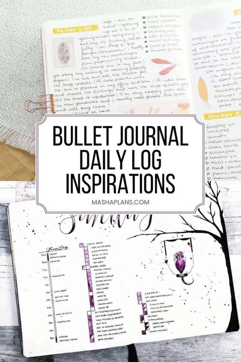 Daily Log Bullet Journal, Bullet Journal Daily Log, Bullet Journal Ideas For Beginners, Journal Ideas For Beginners, Daily Bullet Journal, Journal Key, Bullet Journal Daily, Weekly Log, Bullet Journal Page Ideas