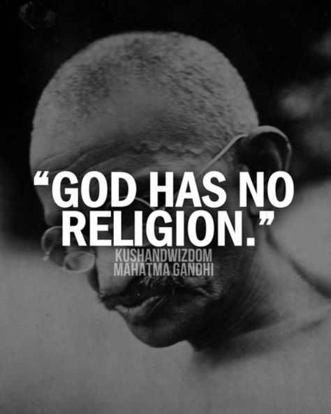 No Religion, Mahatma Gandhi Quotes, Gandhi Quotes, Just Believe, Mahatma Gandhi, Great Quotes, Spiritual Quotes, Wisdom Quotes, Namaste