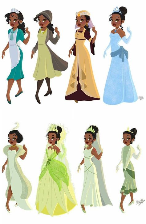 Tiana Outfit Disney Princesses, Princess And The Frog Inspired Prom Dress, Princess Tiana Inspired Dress, Princess Tiana Inspired Outfits, Tiana Princess And The Frog Costumes, Princess And The Frog Outfits, Tiana And Naveen Costume, Princess Tiana Outfit Ideas, Princess Tiana Prom Dress