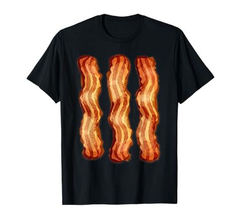 Couple Costume, Best Friend Costume, Bacon strips T-Shirt Staff Halloween Costumes, Bacon Halloween Costume, Bacon And Eggs Costume, Bacon Costume, Bacon Shirt, Egg Costume, Lover Dress, Bacon And Eggs, Couple Costumes