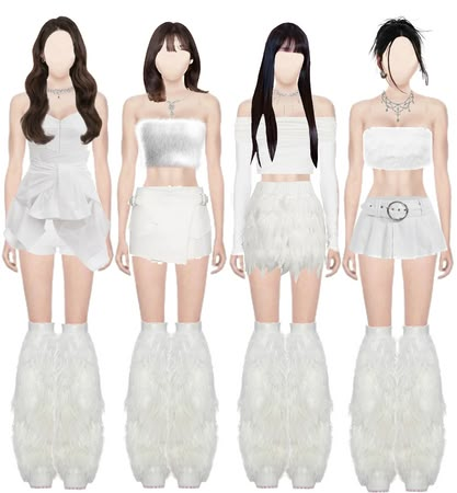 Vicente6 on ShopLook | The easiest way to find the perfect outfit Jus Tomat, Black Hair Bangs, Ideas For Black Hair, Ice Cream Pink, Lace Up Shorts, Denim Wrap Skirt, Korean Outfits Kpop, Kpop Fits, Pop Outfits