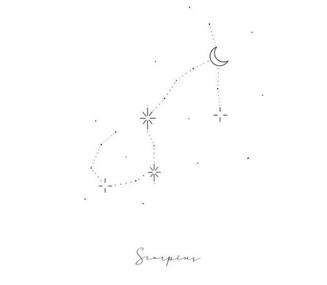 Scorpio Constellation Tattoo, Scorpio Constellation Tattoos, Constellation Scorpio, Scorpio Constellation, Scorpio Tattoo, Virgo And Scorpio, Constellation Tattoo, Constellation Tattoos, Constellations