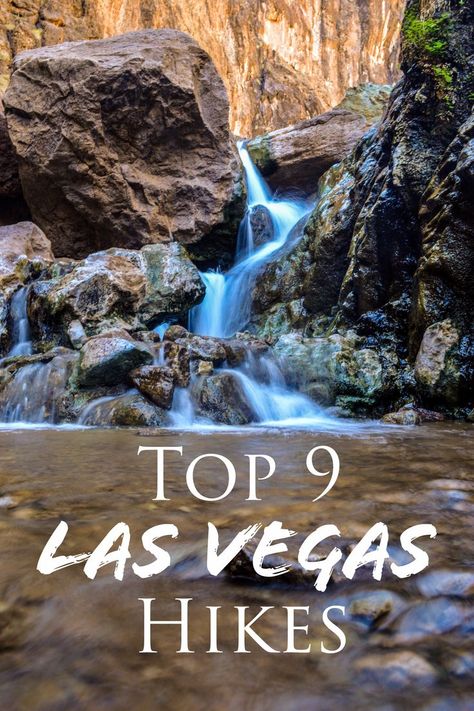 Las Vegas is a city known for the bright lights and nonstop action. However, Las Vegas is surrounded by hundreds of miles of serene hiking trails. Below are my nine favorite hikes within a short drive from The Las Vegas Strip: #top9hikes #lasvegashiking #lasvegas #vegas #slylife Vegas Hiking, Las Vegas Trip Planning, Vegas Trip Planning, Natural Hot Springs, Las Vegas Vacation, Nevada Travel, Parking Area, Spring Hiking, Hiking Spots