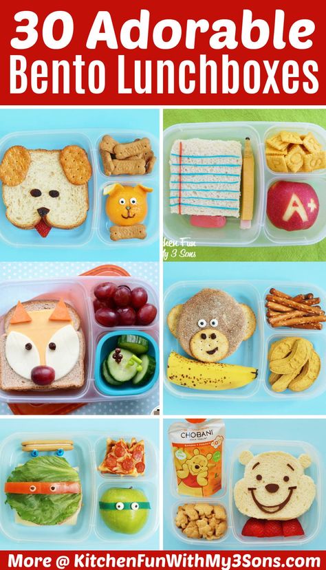 Lunch Ideas Kids Bento Food Art, Bento Box Ideas Cute, Cute Bento Lunches For Kids, Easy Bento Box Ideas School Lunches, Picky Eater Bento Lunch, Baon Idea For Kids, Fun Lunchbox Ideas For Kids, Lunchbox Ideas Kids Picky Eaters, Bento Ideas Kids