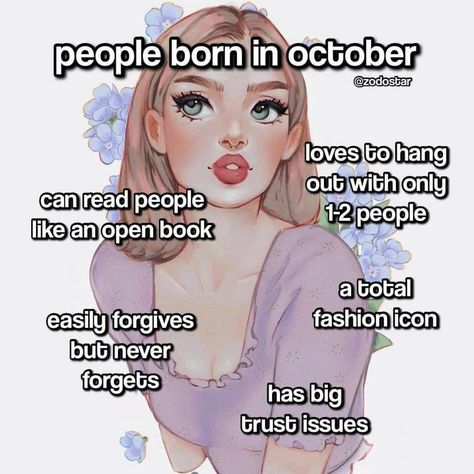 Libra Zodiac Facts Women October, October Libra Facts, People Born In October Quotes, Libra Funny Quotes, Zodiac Signs Libra Facts, October Libra Aesthetic, Libra Women Facts, October Born Facts, October Libra Zodiac Facts