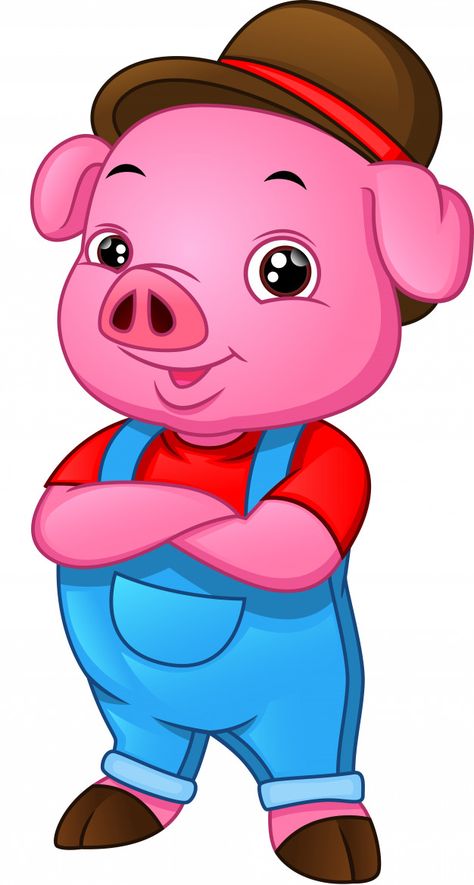 Pigs Cartoon, Cute Pig Cartoon, Pig Hooves, Pooh Drawing, Winnie The Pooh Drawing, Baby Cartoon Characters, Cartoon Mouths, Pig Clipart