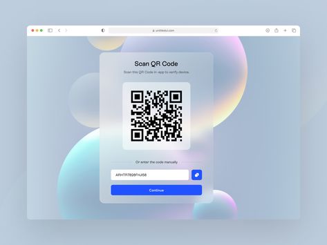 QR Code Step - untitled UI by Riddhi Gajjar Qr Code Design Ideas Creative, Qr Code Design Ideas, Creative Qr Code, Qr Code App, Ui Forms, Qr Code Design, Free Qr Code Generator, Login Design, Language Learning Apps