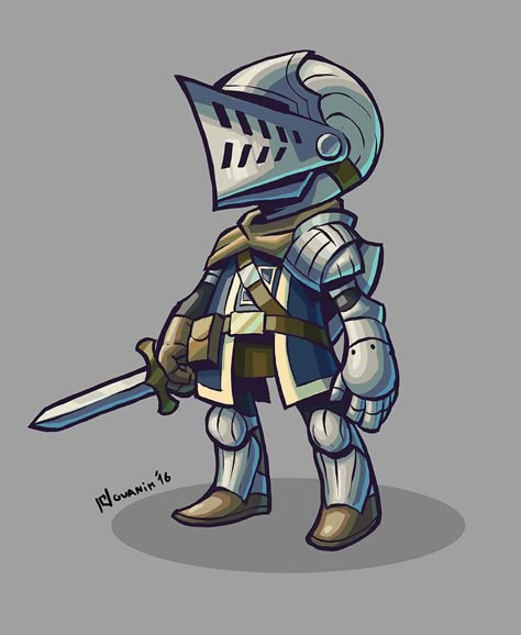 Chibi Knight, Cartoon Knight, Chibi Games, Silver Surfer Comic, Knight Drawing, Cute Eyes Drawing, Praise The Sun, Knight Armor, Japanese Tattoo Art