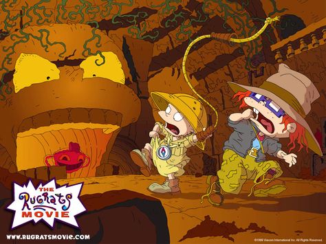 Rugrats | Rugrats - Rugrats Wallpaper (29977078) - Fanpop fanclubs The Rugrats Movie, Rugrats All Grown Up, Nickelodeon Shows, 90s Cartoons, Cartoons Series, All Grown Up, Indiana Jones, Animated Cartoons, Anime Movies