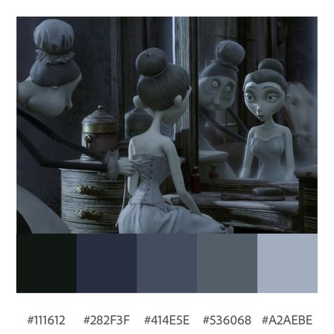 The Corpse Bride Color Palette, Corpse Bride Color Scheme, Corpse Bride Color Palette, Corpse Bride Minimalist Poster, Corpse Bride Movie Poster, Corpse Bride Cinematography, Corpse Bride Movie Cover, Movie Color Palette, Brides Room