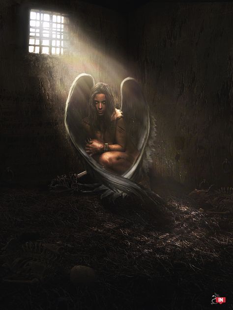 Fantasy Angels, Angel Falls, Gothic Angel, Black Angel, Gothic Fairy, Ange Demon, Angel And Devil, Angel Pictures, Angels And Demons