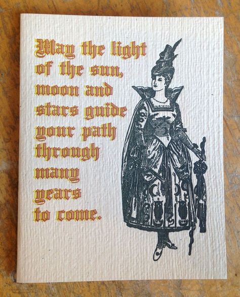 pagan birthday wish letterpress card by ferdinandhome on Etsy Wiccan Birthday, Pagan Birthday, Pagan Family, Witch Ideas, Pagan Holidays, Funny Wishes, Bday Wishes, Birthday Wish, Happy Birthday Funny