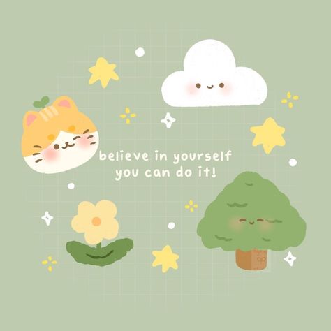 Good Morning Kawaii, Goodnight Cute Images, Doodles Nature, Positivity Doodles, Words Drawings, Doodles Artwork, Wholesome Quotes, Good Morning Cute, Tears Quotes